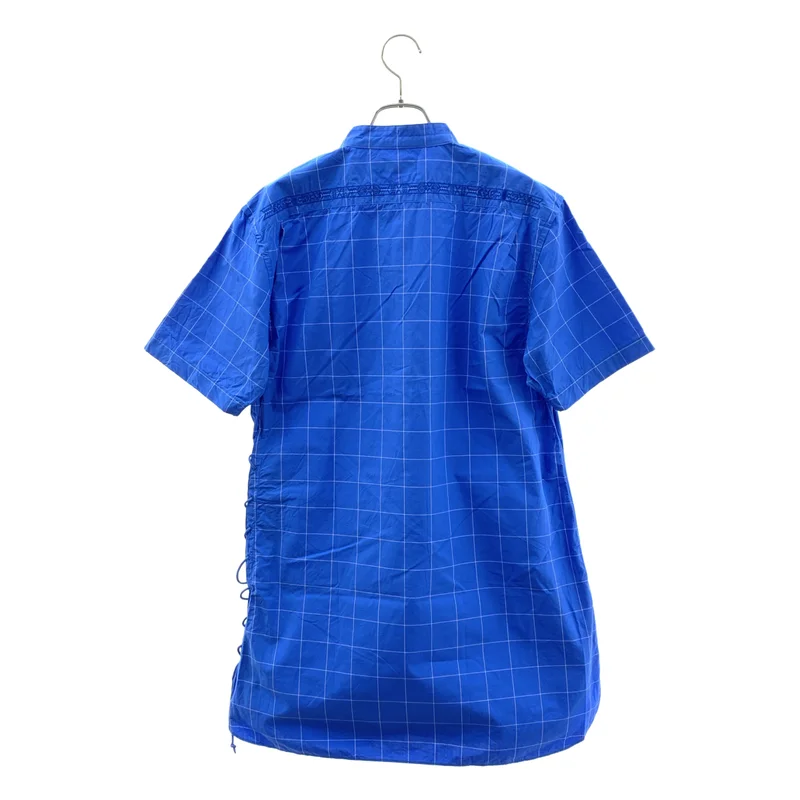 nonnative / ノンネイティブ | PILGRIM PULLOVER LONG SHIRT SS COTTON GRAPH CHECK / グラフチェック プルオーバー ロング 半袖シャツ | 1 | メンズ
