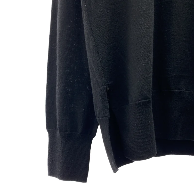 CYCLAS / シクラス | ウールストレッチ クルーネックニット | XS | レディース