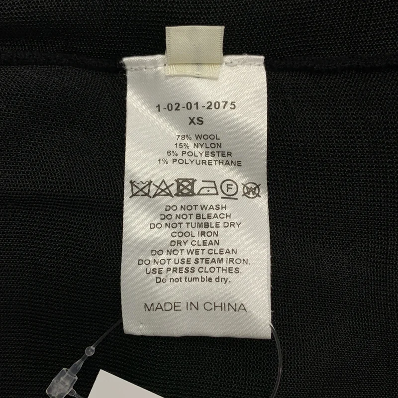 CYCLAS / シクラス | ウールストレッチ クルーネックニット | XS | レディース