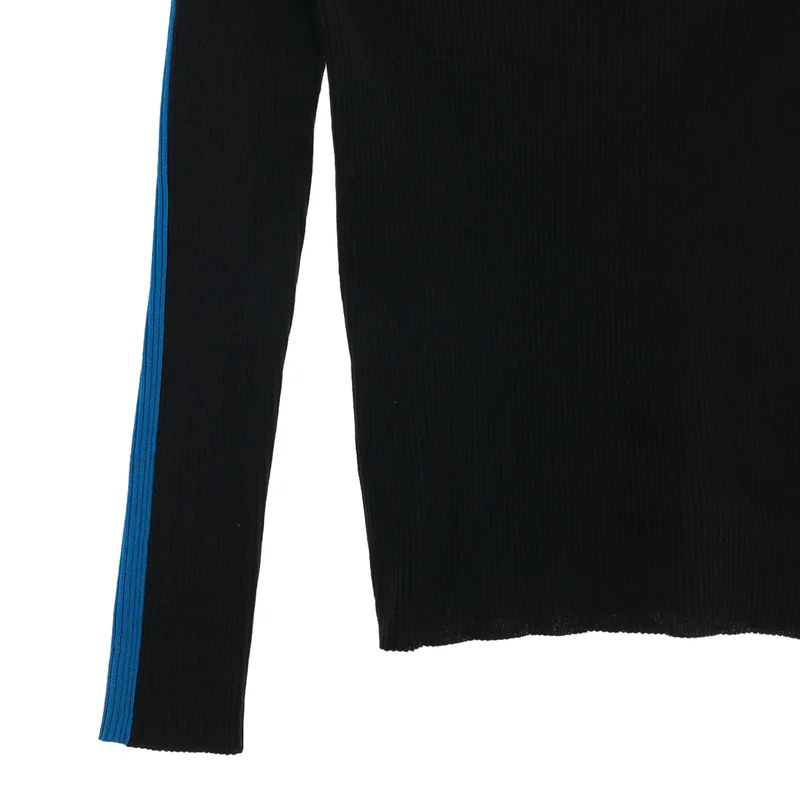 ENFOLD / エンフォルド | バイカラー リブ カットソー 300GS170-1050 | 38 | レディース