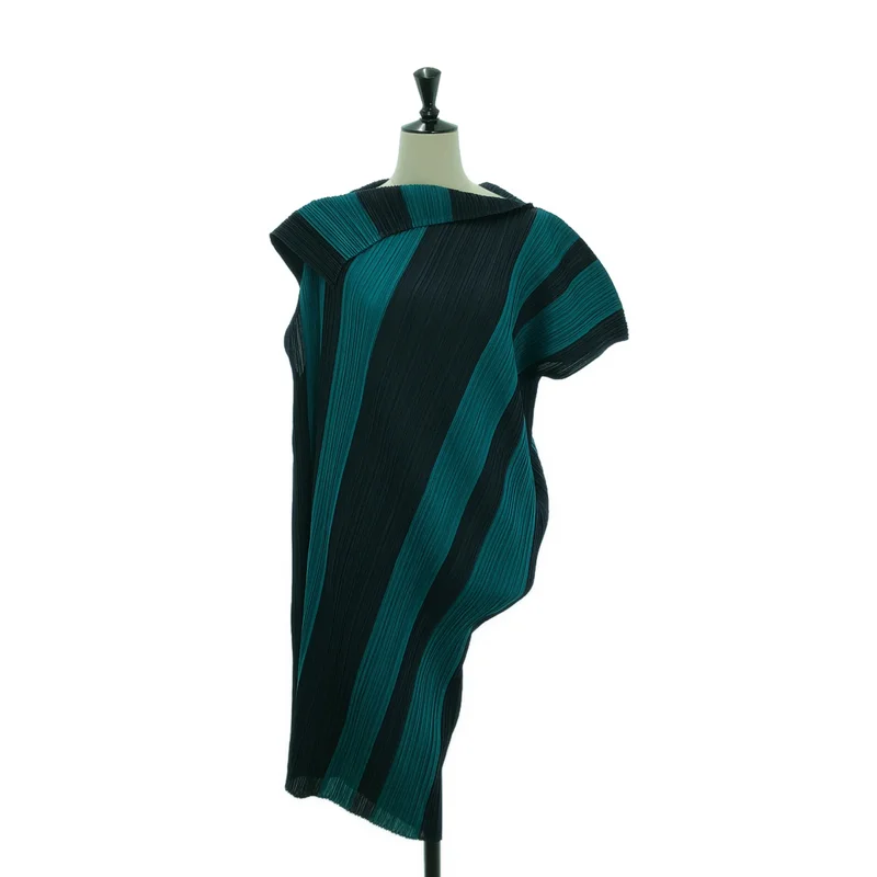 PLEATS PLEASE ISSEY MIYAKE / プリーツプリーズイッセイミヤケ | 変形 ドレス ワンピース | 3 | レディース