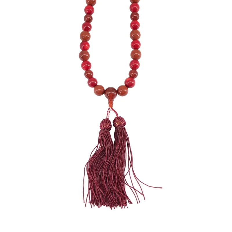 SOSHIOTSUKI / ソウシオオツキ | JUZU NECKLACE TASSEL 数珠 ネックレス | F | メンズ