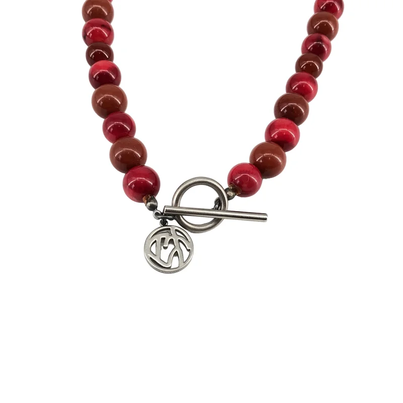 SOSHIOTSUKI / ソウシオオツキ | JUZU NECKLACE TASSEL 数珠 ネックレス | F | メンズ