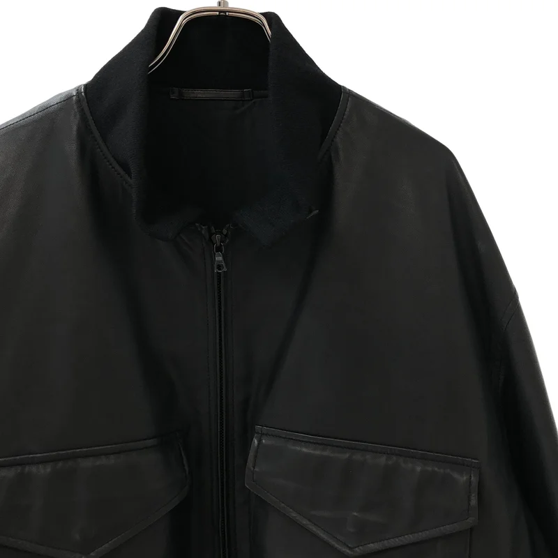 COMOLI / コモリ | 2025AW | デニムレザー ワークジャケット C03-01015