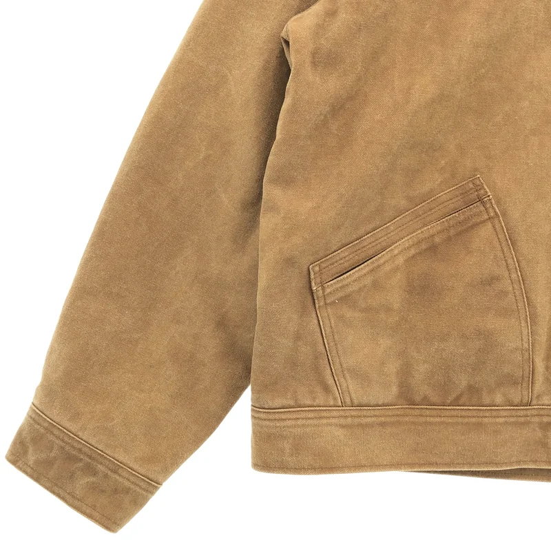Needles / ニードルス | 2025AW | Zipped Work Jacket - Duck Canvas 柿渋染め ダック ワークジャケット | L | メンズ
