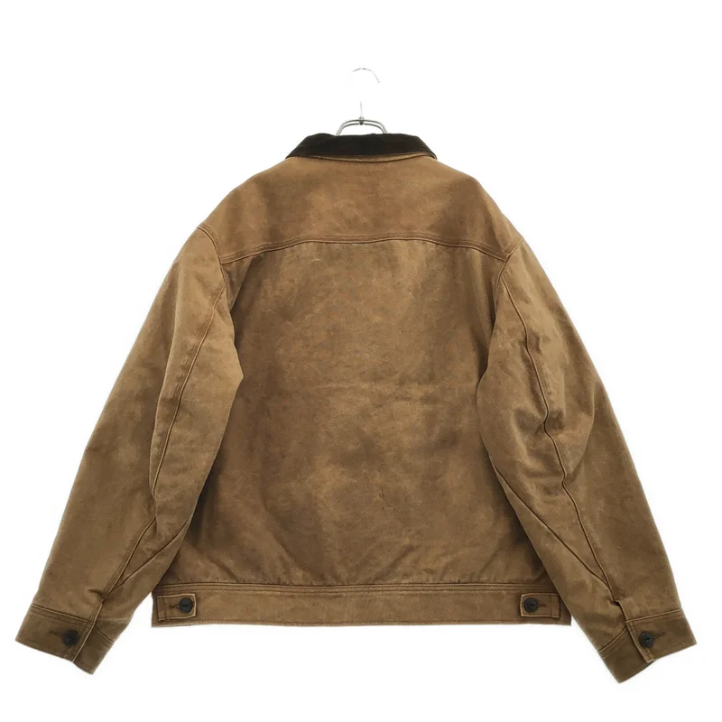 Needles / ニードルス | 2025AW | Zipped Work Jacket - Duck Canvas 柿渋染め ダック ワークジャケット | L | メンズ