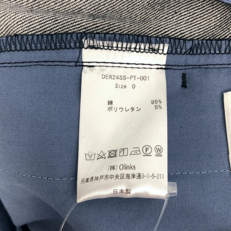 deres / デレス | first denim pants ハイウエスト デニムパンツ | 0 | レディース