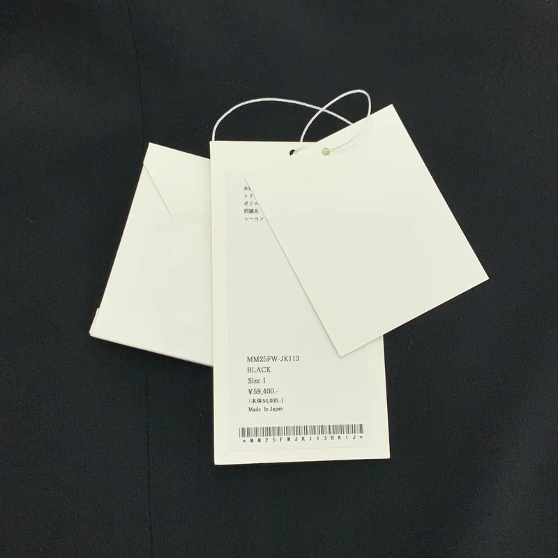 Mame Kurogouchi / マメクロゴウチ | 2025AW | Acetate Polyester Embroidered Buttonholes Vest ベスト | 1 | レディース