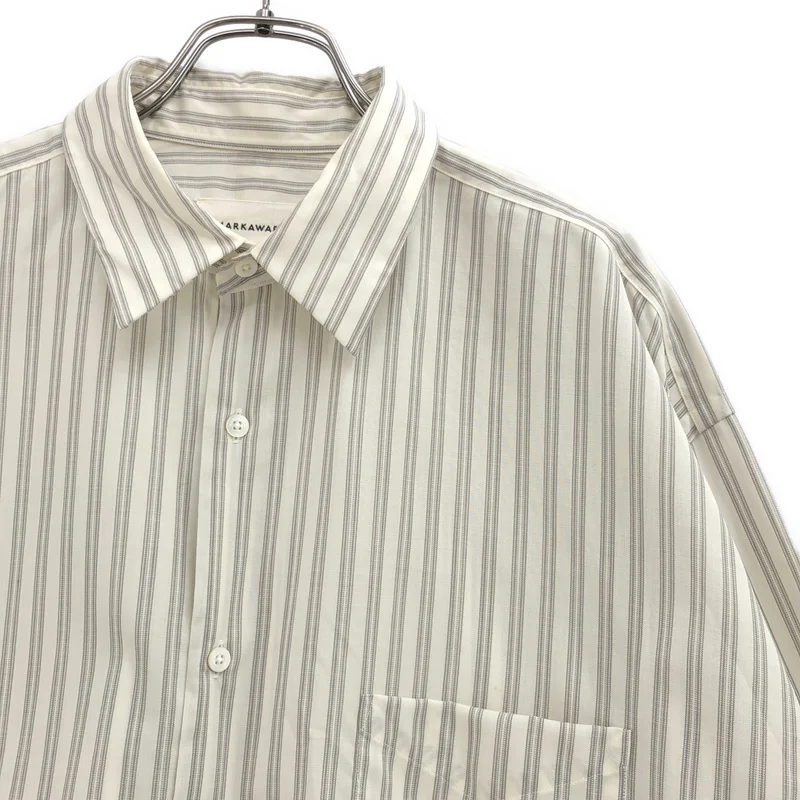 MARKAWARE / マーカウェア | 2024AW | COMFORT FIT SHIRT WASHABLE WOOL OXFORD / コンフォートフィット ウォッシャブルウール オックスフォードシャツ | 3 | メンズ