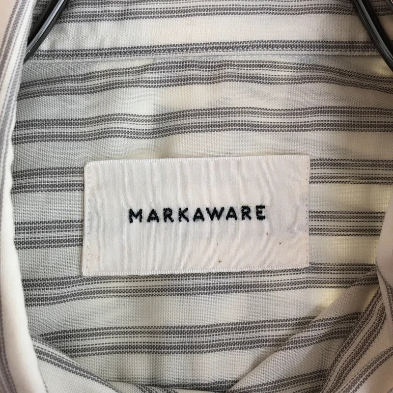 MARKAWARE / マーカウェア | 2024AW | COMFORT FIT SHIRT WASHABLE WOOL OXFORD / コンフォートフィット ウォッシャブルウール オックスフォードシャツ | 3 | メンズ