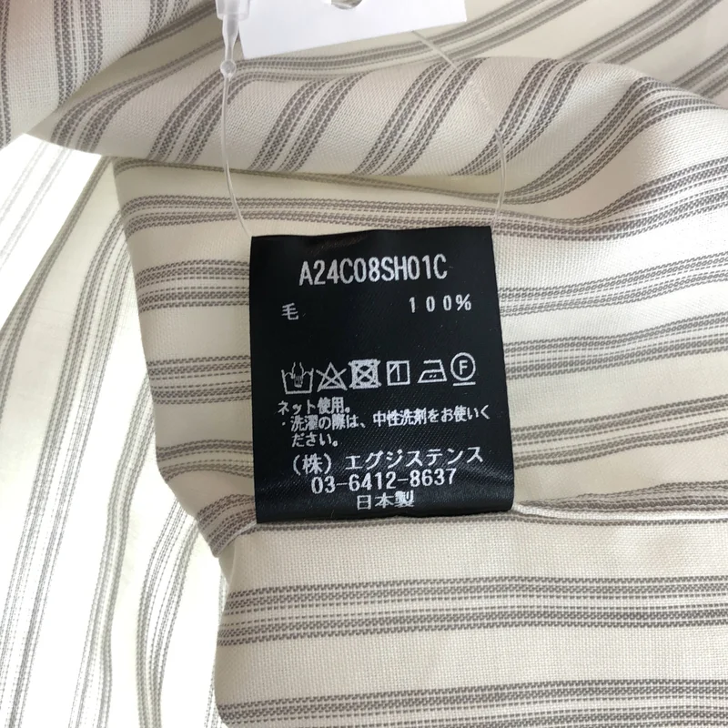 MARKAWARE / マーカウェア | 2024AW | COMFORT FIT SHIRT WASHABLE WOOL OXFORD / コンフォートフィット ウォッシャブルウール オックスフォードシャツ | 3 | メンズ