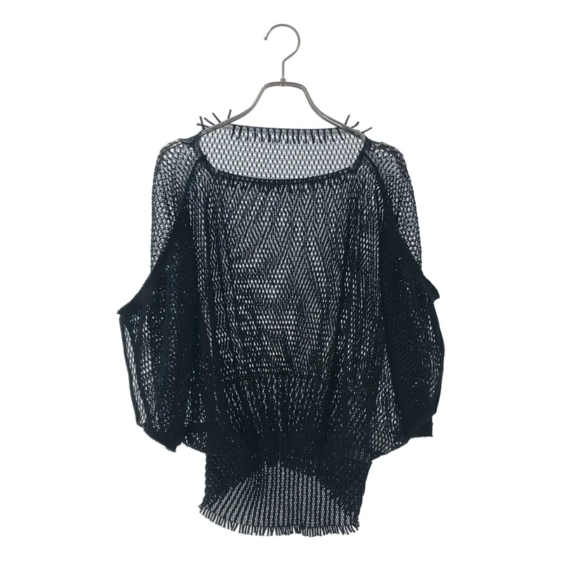 ISSEY MIYAKE / イッセイミヤケ | 2025SS | メッシュニット ドルマンスリーブ プルオーバー | 2 | レディース