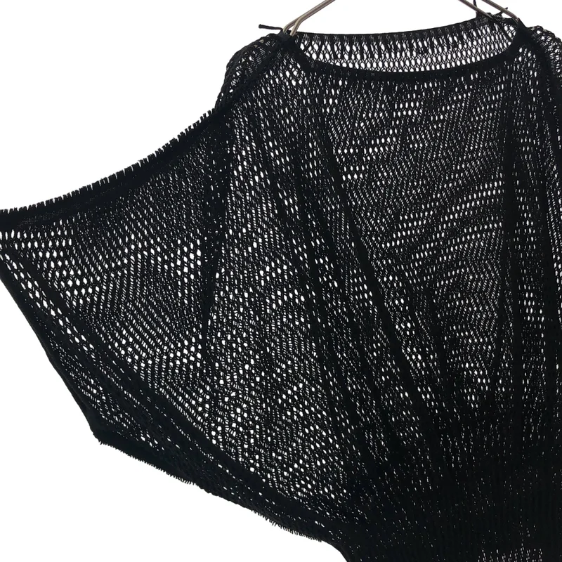 ISSEY MIYAKE / イッセイミヤケ | 2025SS | メッシュニット ドルマンスリーブ プルオーバー | 2 | レディース