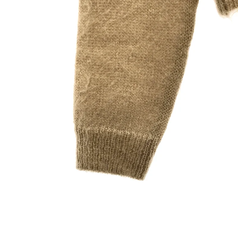 AURALEE / オーラリー | 2023AW | BRUSHED SUPER KID MOHAIR KNIT SHORT POLO ポロシャツ | 1 | レディース