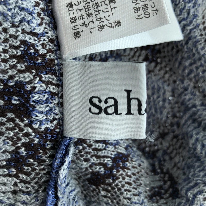 sahara / サハラ | Leaf Jacquard Knit ニット 01-KN003-24-03 |