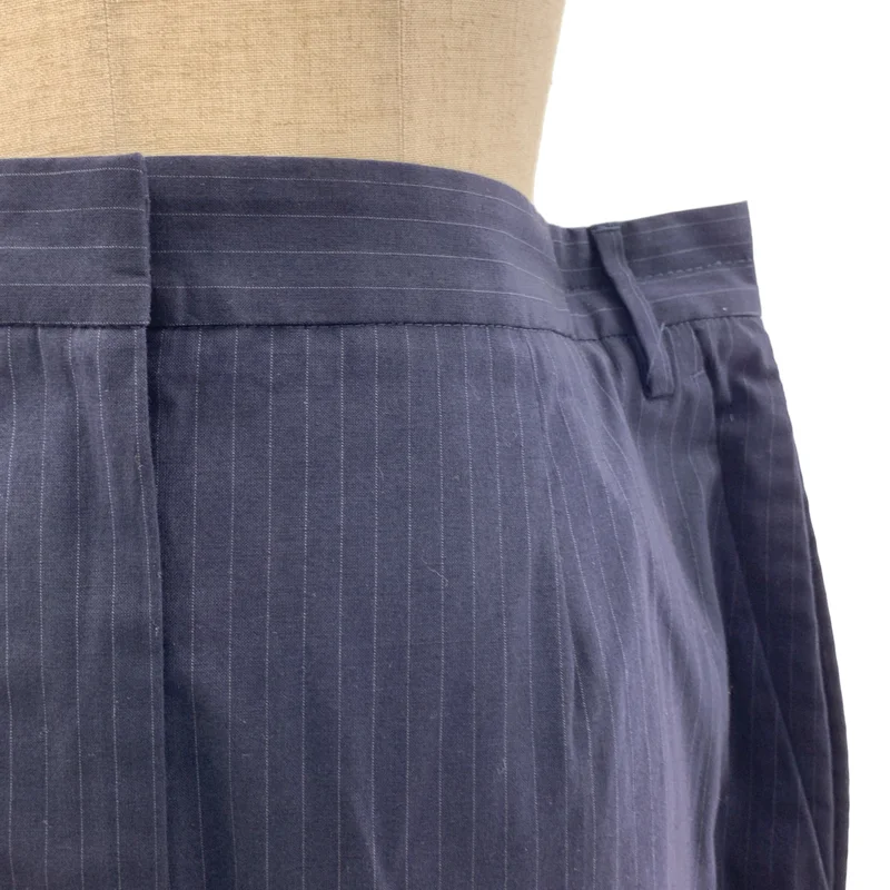 MM6 Maison Margiela / エムエムシックスメゾンマルジェラ | 2022SS | コットン混 ストライプ パンツディテール ノースリーブオールインワン | 36 | レディース