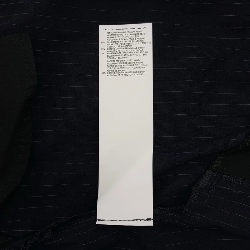 MM6 Maison Margiela / エムエムシックスメゾンマルジェラ | 2022SS | コットン混 ストライプ パンツディテール ノースリーブオールインワン | 36 | レディース