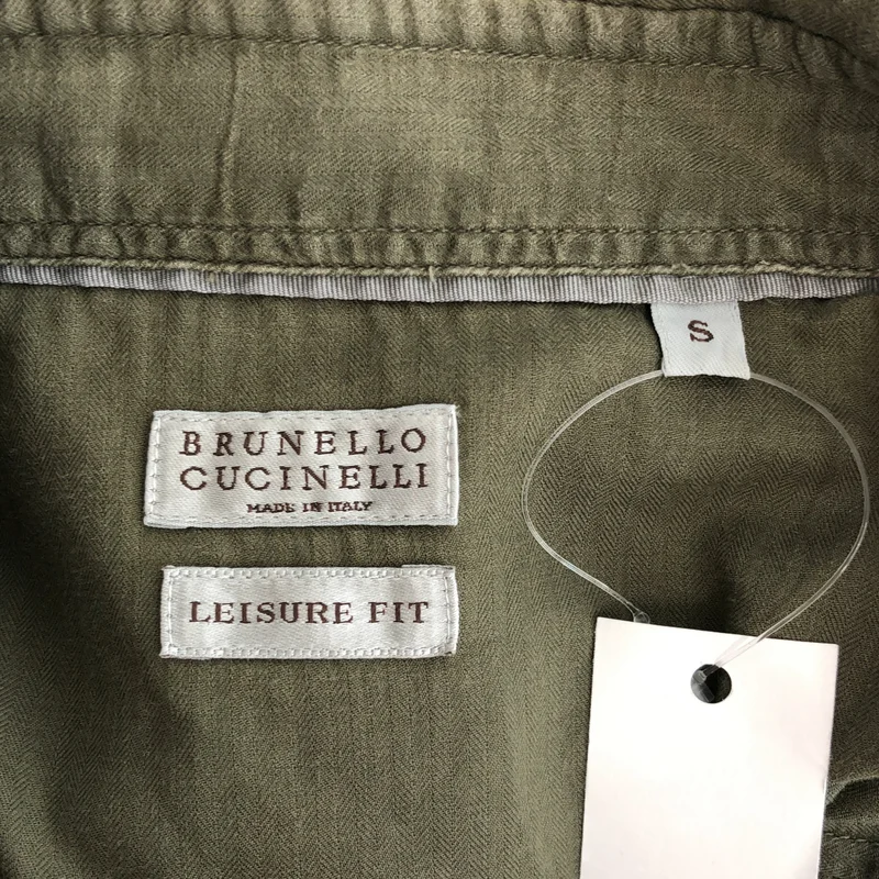 BRUNELLO CUCINELLI / ブルネロクチネリ | ウエスタンシャツ | S | メンズ