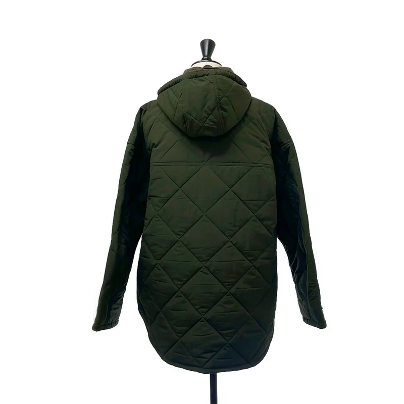 COMME des GARCONS HOMME / コムデギャルソンオム | 2025AW | オーバーシルエット 中綿 キルティング ロングジャケット フーディ | M | メンズ