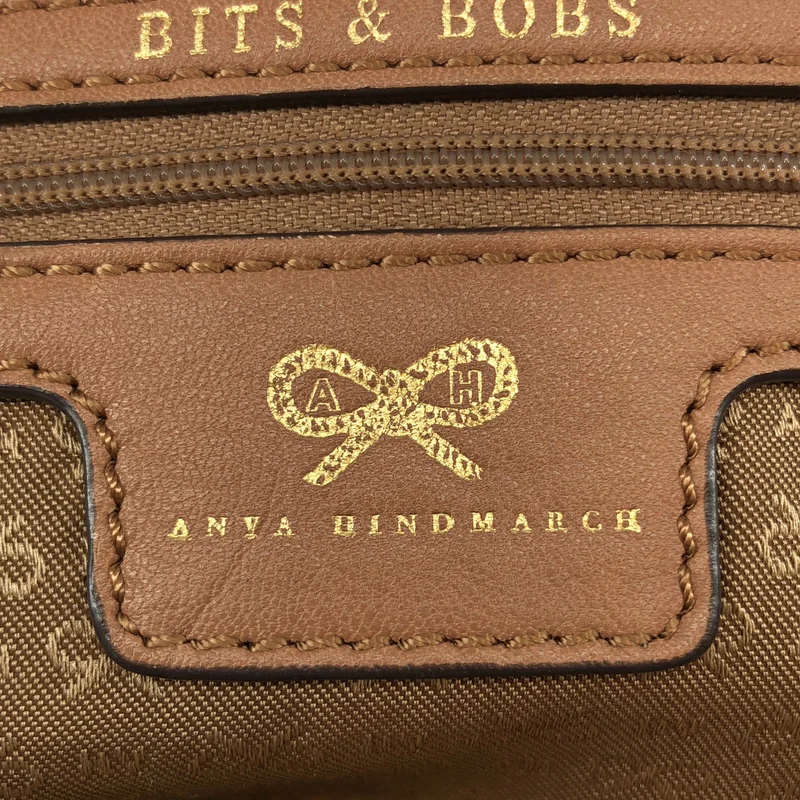 ANYA HINDMARCH / アニヤハインドマーチ | HUXLEY TOTE / ハスクリー 2WAY レザー トートバッグ |