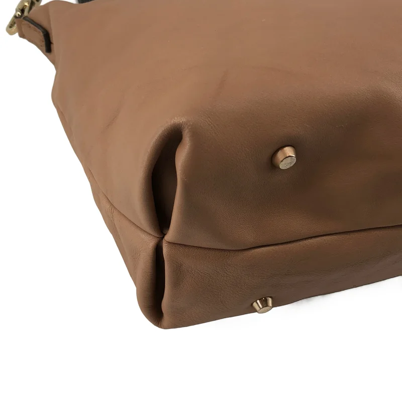 ANYA HINDMARCH / アニヤハインドマーチ | HUXLEY TOTE / ハスクリー 2WAY レザー トートバッグ |