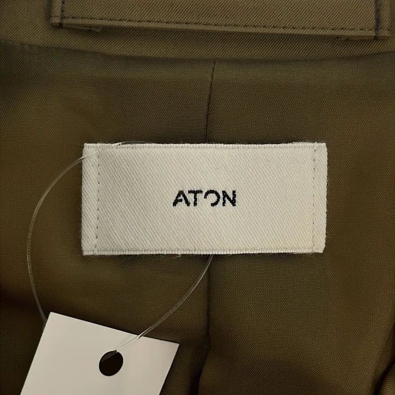 ATON / エイトン | シングルブレスト テーラードジャケット | 1 | レディース