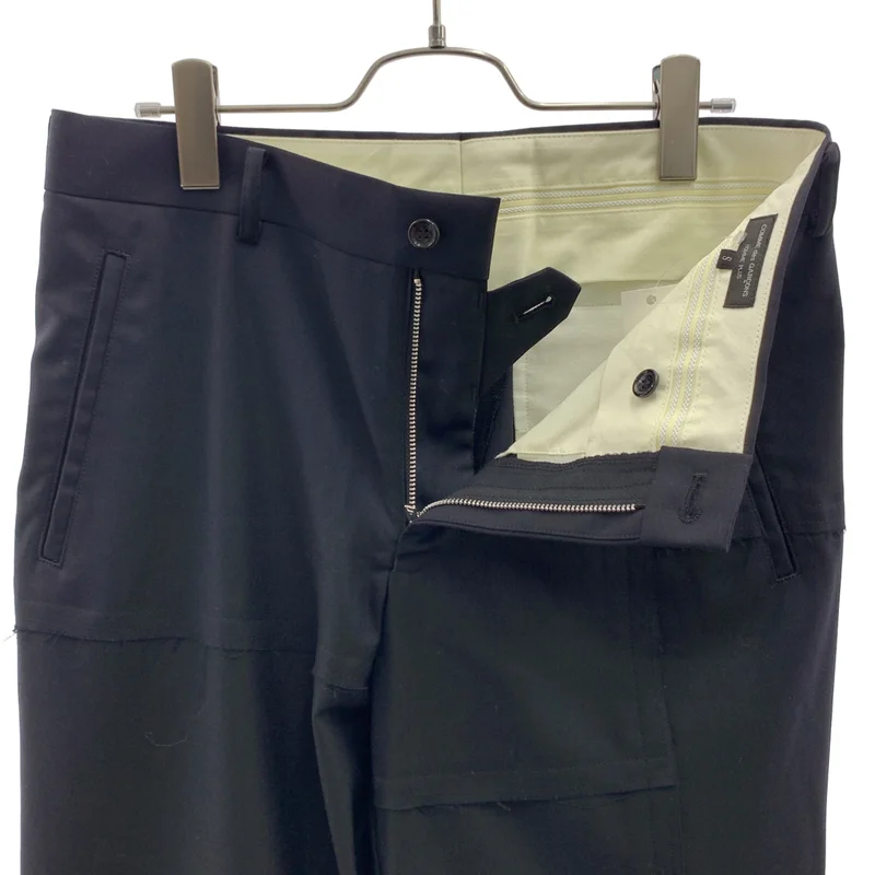 COMME des GARCONS HOMME PLUS / コムデギャルソンオムプリュス | 2019AW | コミック ジャガード 断ち切り 再構築 パンツ | S | メンズ