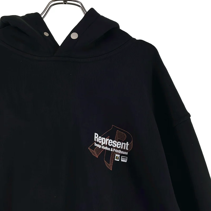REPRESENT / リプレゼント | Design Studios Hoodie ロゴ プリント パーカー | M | メンズ