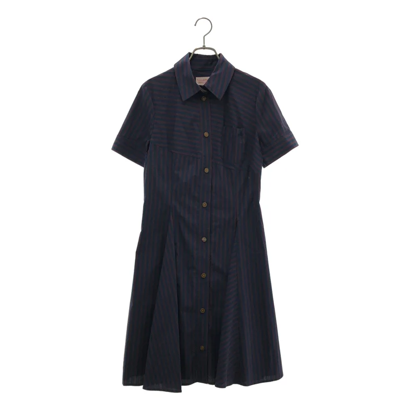 VIVIENNE WESTWOOD RED LABEL / ヴィヴィアンウエストウッドレッドレーベル | オーブ刺しゅう ストライプ シャツワンピース | 3 | レディース