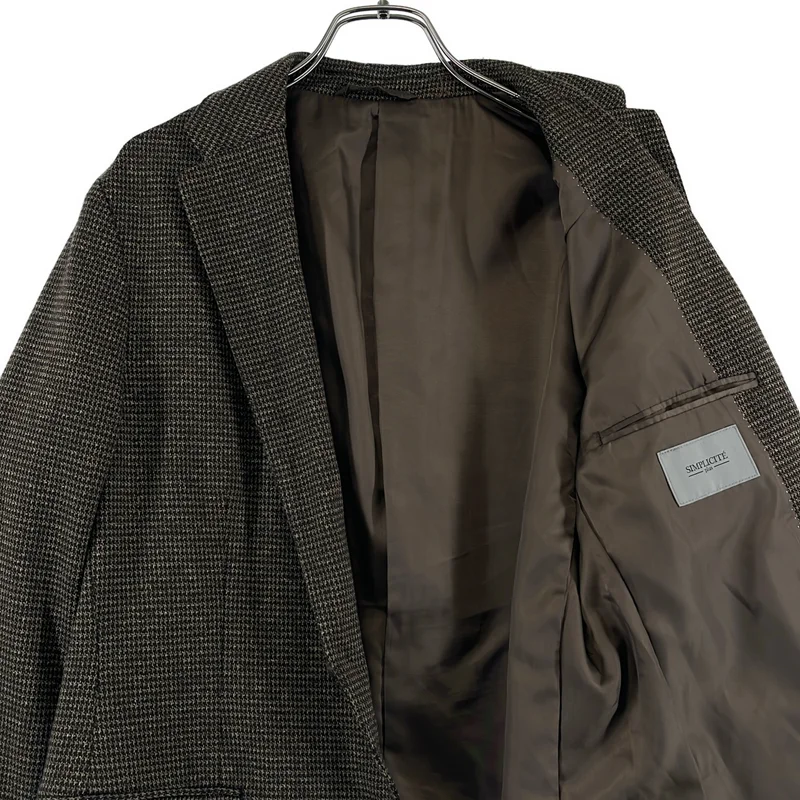 B.C STOCK / ベーセーストック | 2024AW | SIMPLICITE PLUS / ムリネジャージーチドリジャケット / 総裏地 | M | メンズ