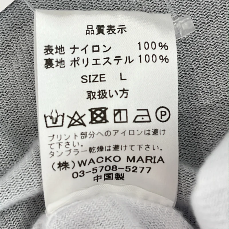 WACKO MARIA / ワコマリア | ×JIRO KONAMI / フォトプリント コーチジャケット | L | メンズ