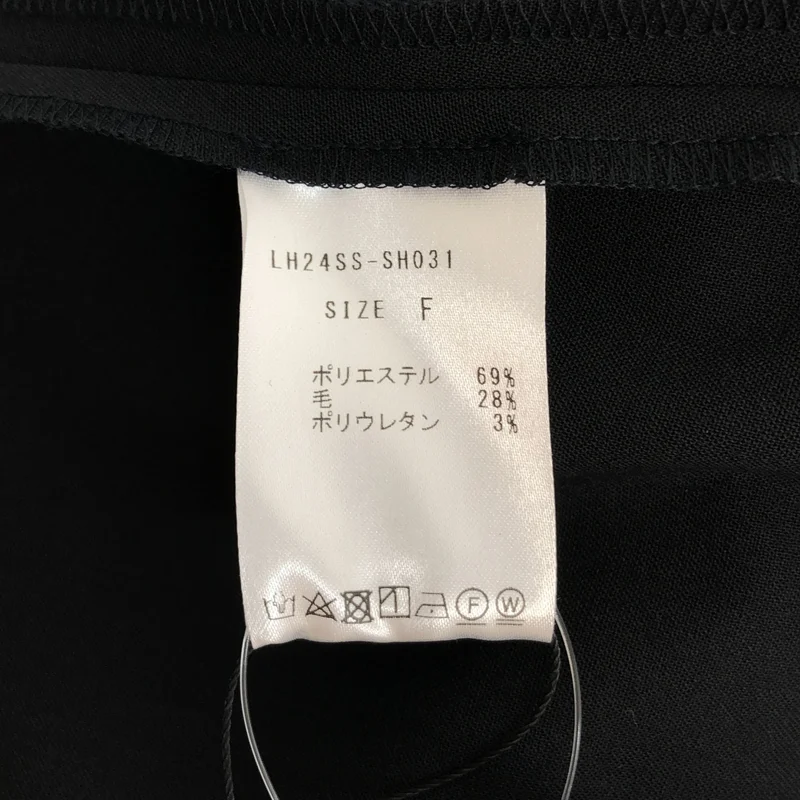 LOHEN / ローヘン | オープンカラー クロップドシャツ | F | レディース