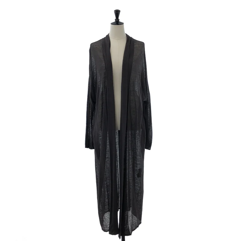 Deuxieme Classe / ドゥーズィエムクラス | 2024SS | EVERYDAY I LIKE / Leeway Sheer Long リネン カーディガン |