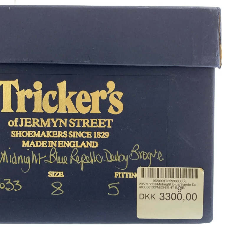 Tricker's / トリッカーズ | ×NORSE PROJECTS / BOURTON バートン スエード レースアップシューズ | 8 | メンズ