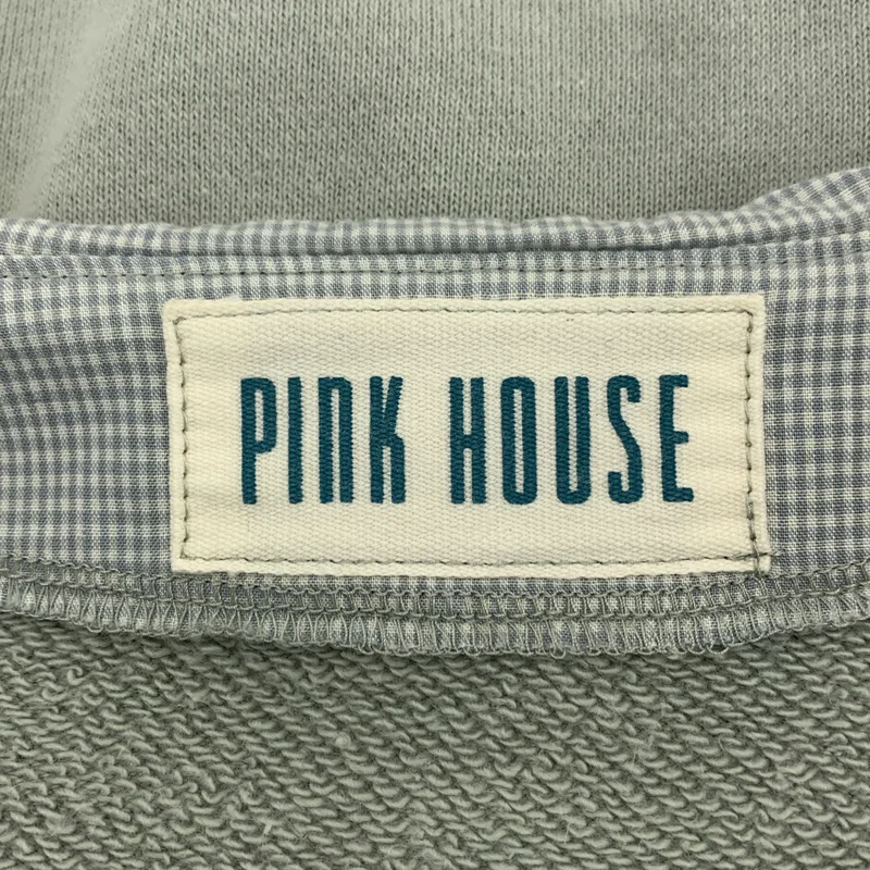 PINK HOUSE / ピンクハウス | ロゴセーラーカラー スウェット カーディガン |