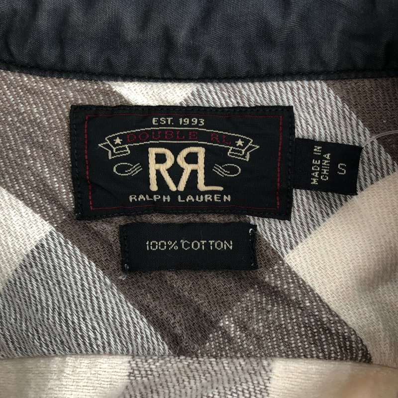 RRL / ダブルアールエル | ブロックチェックシャツ | S | メンズ