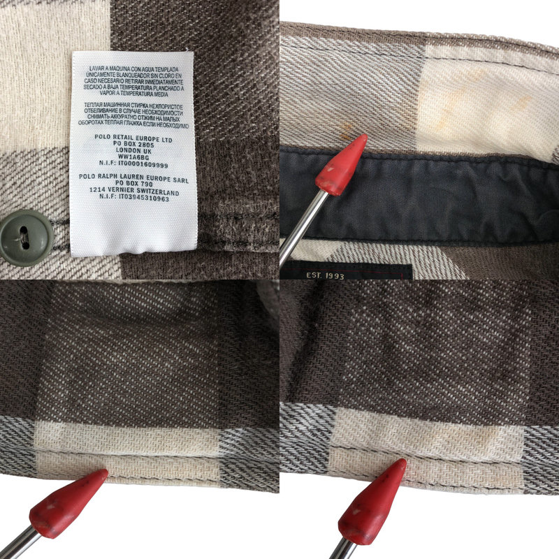 RRL / ダブルアールエル | ブロックチェックシャツ | S | メンズ