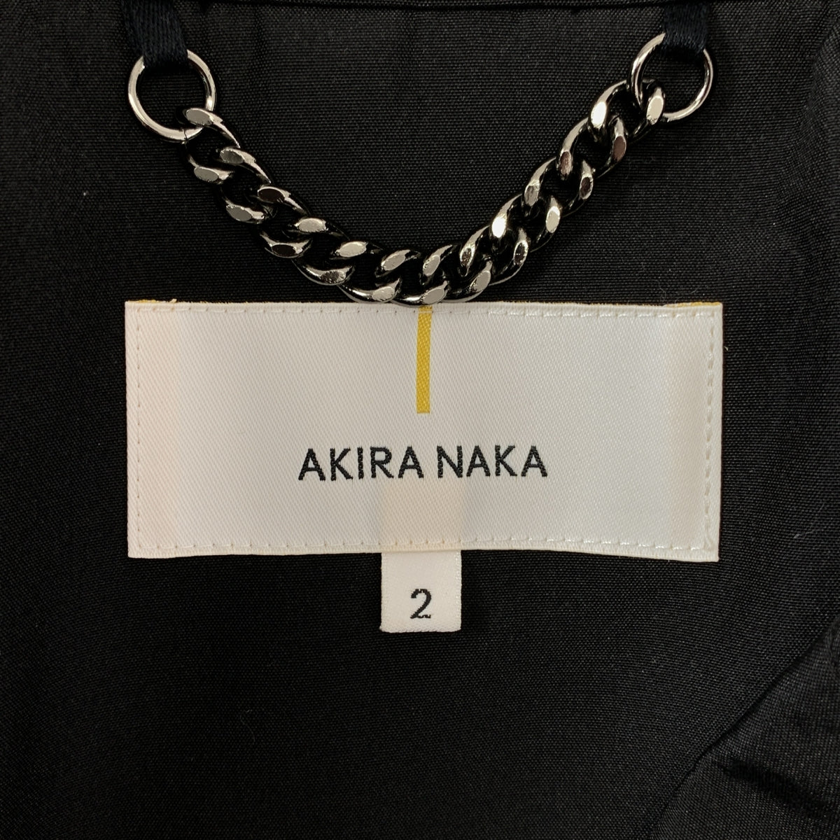 AKIRANAKA / アキラナカ | オーバーシルエット ロゴボタン ダブル