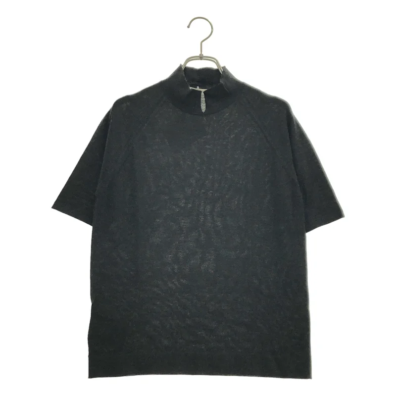 PRADA / プラダ | カシミヤ モックネック ニットカットソー | 46 | メンズ