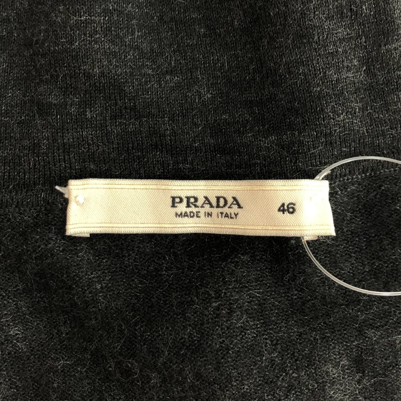 PRADA / プラダ | カシミヤ モックネック ニットカットソー | 46 | メンズ