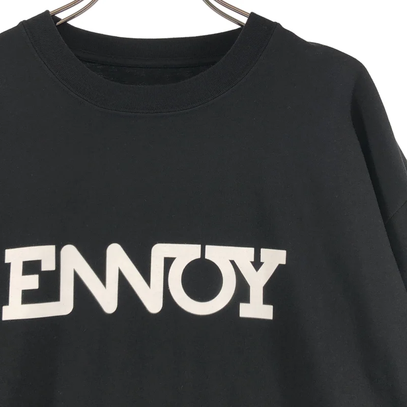 The Ennoy Professional / ザエンノイプロフェッショナル | Electric Logo L/S Tee ロゴ プリント ロングスリーブ Tシャツ | L | メンズ