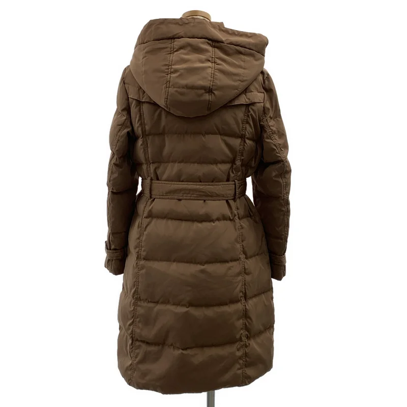 Lauren Ralph Lauren / ローレンラルフローレン | ベルテッド ロゴボタン ダウンコート / フード着脱可 | M | レディース