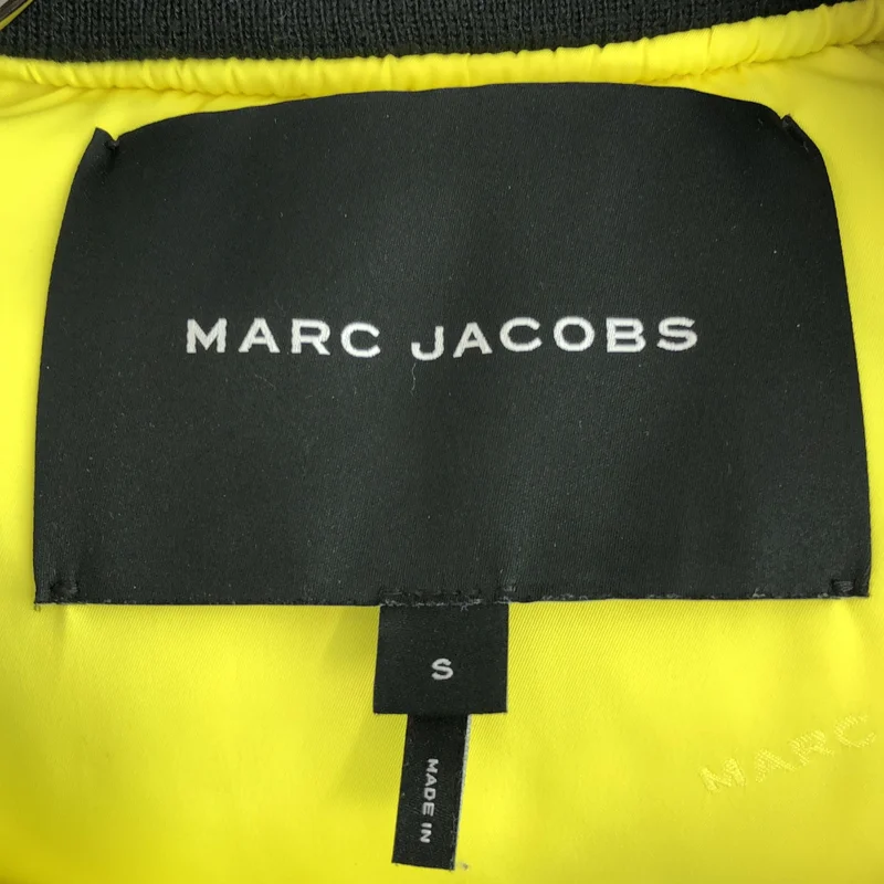 MARC JACOBS / マークジェイコブス | ロゴプリント ショートボンバージャケット | S | レディース