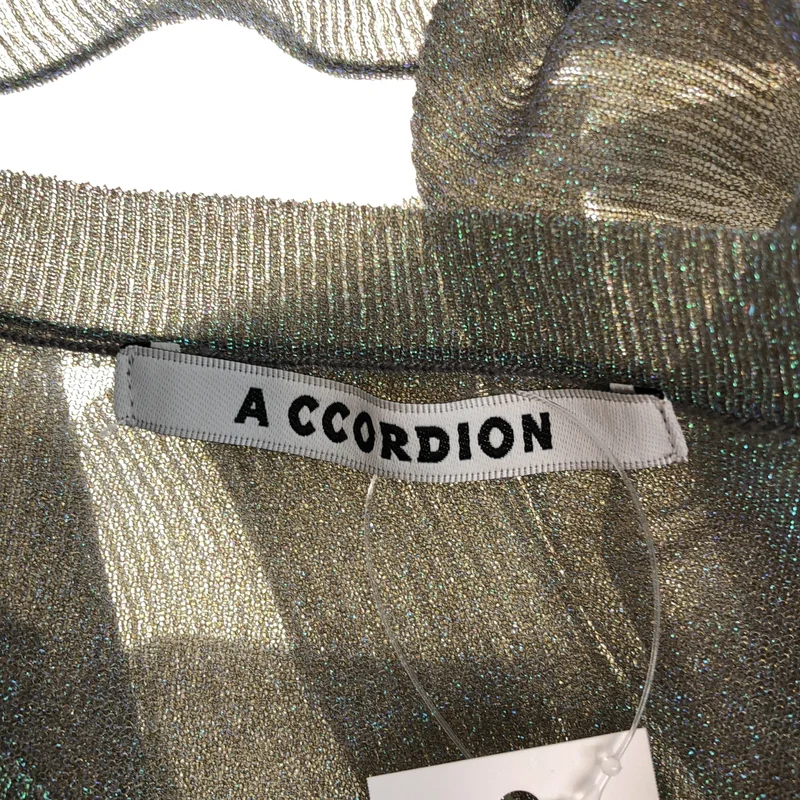 A CCORDION / アコーディオン | 2024SS | ITALY OPAL YARN BELT CD カーディガン 24SSAC-005 | M | レディース
