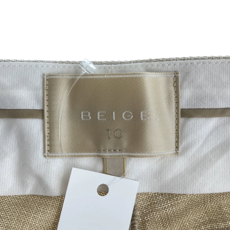 BEIGE， / ベイジ | リネン混 ワイドパンツ | 4 | レディース