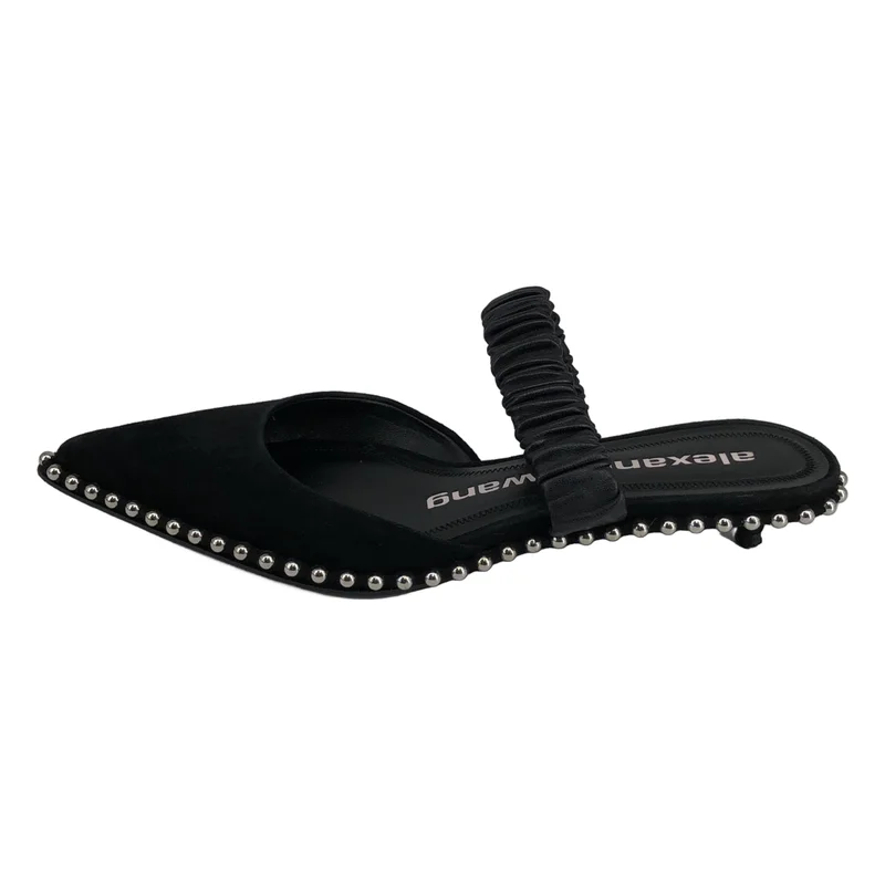 ALEXANDER WANG / アレキサンダーワン | Nina Racer Ball-Chain Pumps パンプス | 37 | レディース