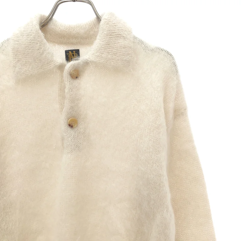 BATONER / バトナー | PURE MOHAIR SHAGGY POLO ニット | 1 | レディース