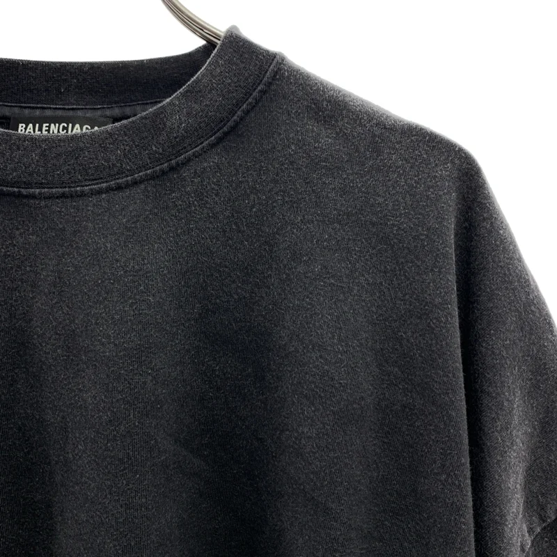 BALENCIAGA / バレンシアガ | Oversized Tee ヴィンテージ加工 Tシャツ | 3 | メンズ