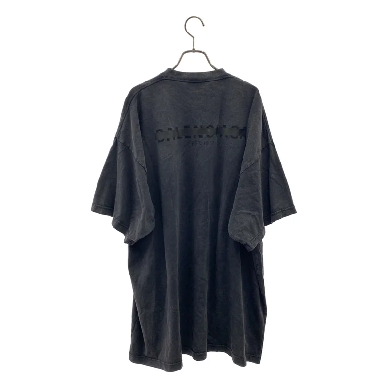 BALENCIAGA / バレンシアガ | Oversized Tee ヴィンテージ加工 Tシャツ | 3 | メンズ