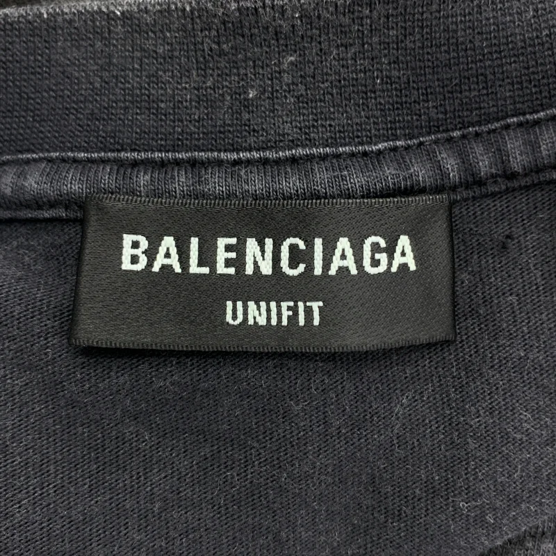 BALENCIAGA / バレンシアガ | Oversized Tee ヴィンテージ加工 Tシャツ | 3 | メンズ
